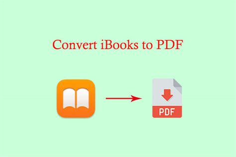 Convert pdf to ibook format