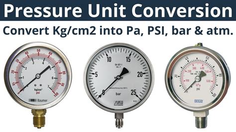 Convert psi to kg/cm^2 Conversion of Measurement Units.