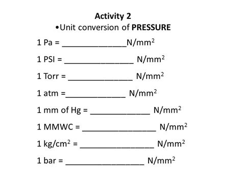 Convert psi to n/mm2 Conversion of Measurement Units. 