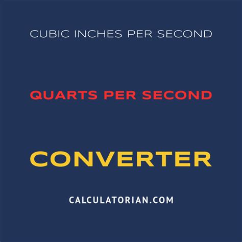 Convert quart to cubic inch - Smart Conversion