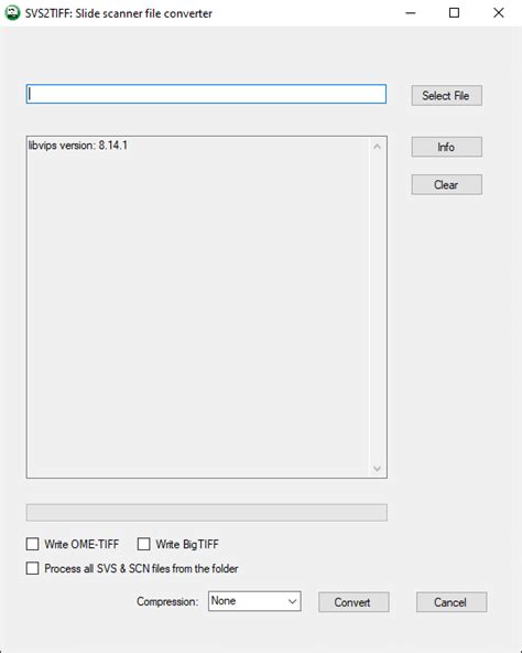 Convert svs to tiff python.  Image and metadata can be read from TIFF, BigTIFF, OME-TIFF, GeoTI...