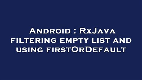 Convert to List after FirstOrDefault