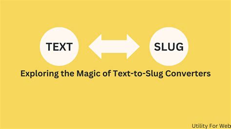 Convert to xmp.  Unlike our competitors, you get an Convert Text to URL Slug ...