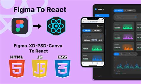 Convert xd figma psd ui ux to react native frontend by Mirrordex Fiverr