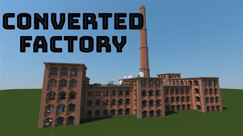 Converted Factory Building Minecraft Map
