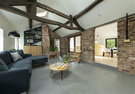Converted barns for rent.  Open plan kitchen/dining/living room with 43 smart TV flat...