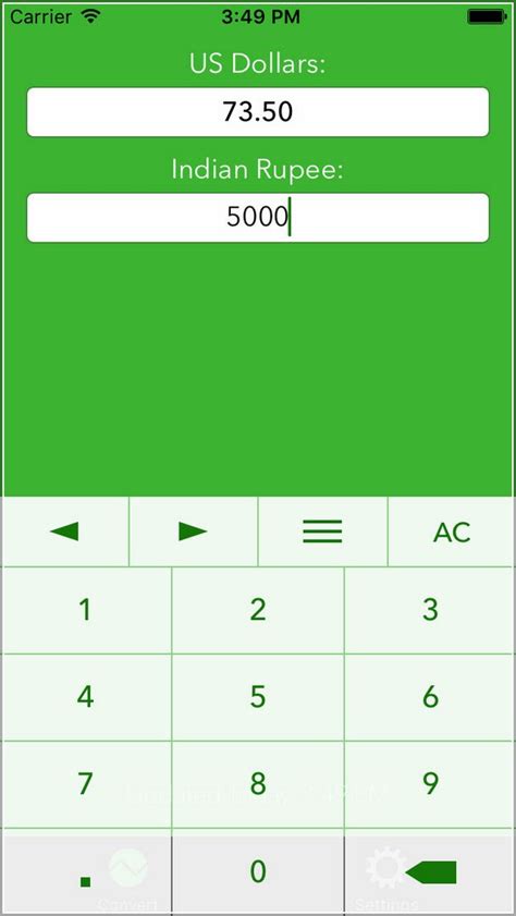 Converter rs to usd. How to convert Indian rupees to US dollars. 1 Input your amount. Simply type in the box how much you want to convert. 2 Choose your currencies. Click on the dropdown to select INR in the first dropdown as the currency that you want to convert and USD in the second drop down as the currency you want to convert to. 