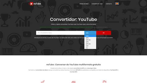 Convertidor YouTube a MP3 y MP4 - ClipConverter.cc