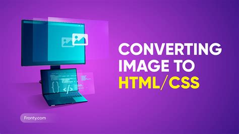 Converting Image to HTML/CSS - Fronty