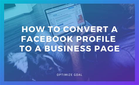 Converting a Personal Facebook Page to a Business Page Webtivity