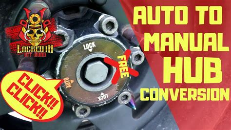 Converting auto locking hubs to manual. - Heavy gear official guide official strategy guides.