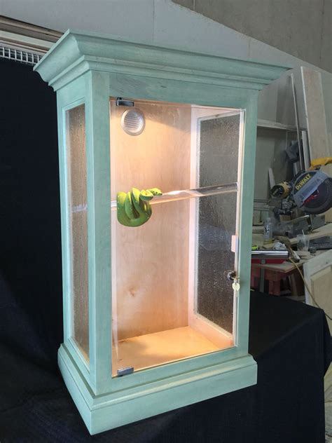 Homemade closet converted into a custom boa snake reptile enclosure best seen Hook up thermostats and probes. In Fact, Green Iguanas Landed The #5 Spot Among The Largest Pet Lizards. The dimensions are 46 3/4in x 19 3/8 in x 18 7/8in.. 