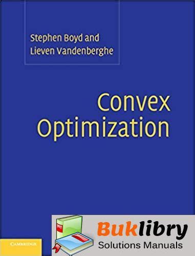 Convex optimization solution manual boyd download. - Assemblée nationale de la république centrafricaine.