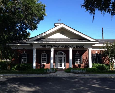 Conway national bank murrells inlet. Contact a Conway National Bank office near you for more information on how to start your savings venture today. Certificates of Deposit Minimum Deposit; 7-31 days: $1,000: 3 months: $1,000: 6 months: $1,000: 12 months: $500: 18 months: $500: 24 months: $500: 30 months: $500: 36 months: $500: 48 months: $500: 60 months: 