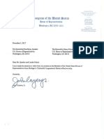 Conyers Retirement Letter to Speaker Ryan and Leader Pelosi