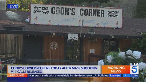 Cook's Corner reopening after deadly mass shooting that left 3 victims dead