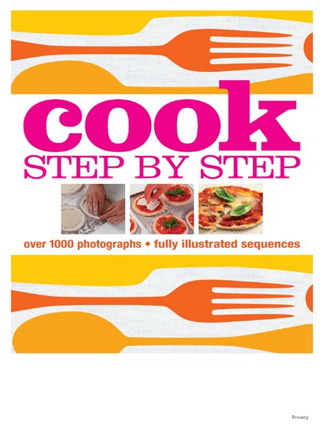 Cook; Step by Step Cooking Projects