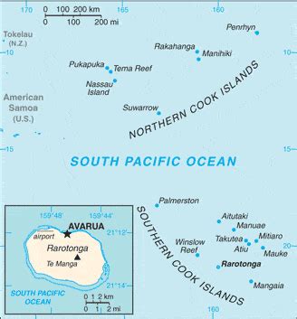 Cook Islands - Google My Maps