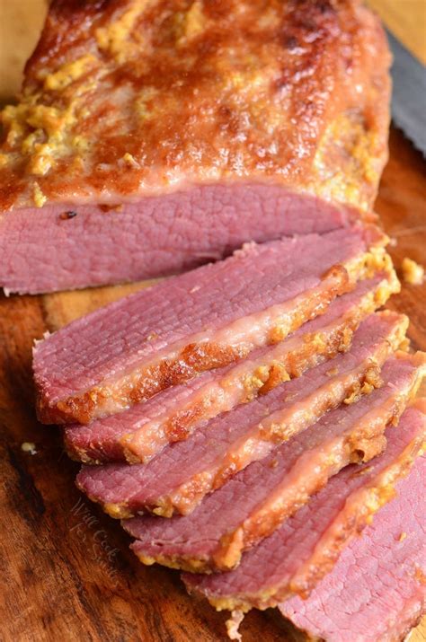 Cook corned beef in oven. 17 Mar 2023 ... Bake covered for 3 hours. Check on the brisket a few times during the cooking process to make sure there is still enough liquid. Place cabbage ... 