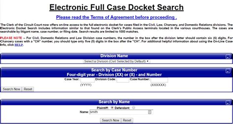 Cook county civil case search.  For case and docket information, please use Cas...