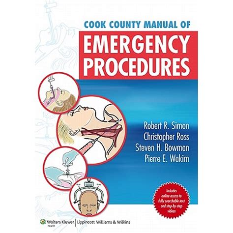 Cook county manual of emergency procedures. - Manual de solución de casos de contabilidad financiera canadiense.