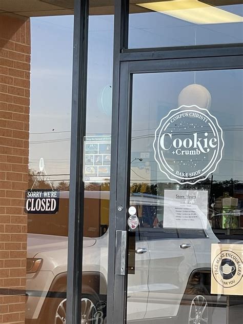 Cookie + Crumb Bakeshop, Corpus Christi, Texas. 3,578 likes · 42 talking about this · 166 were here. Cookie + Crumb Bakeshop (formerly Hamlin Bakery), began in 2008, with small batch baked goods and.... 