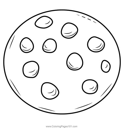 Cookie Coloring Pages To Prin