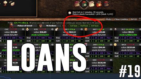 Cookie clicker loans. The Bank is the sixth building in Cookie Clicker, initially costing 1.4 million cookies and produces 1,400 CpS by banking them and generating interest. ... A loan in the dark Have 100 banks. 173 Need for greed Have 150 banks. 174 It's the economy, stupid Have 200 banks. 175 Acquire currency Have 250 banks. 