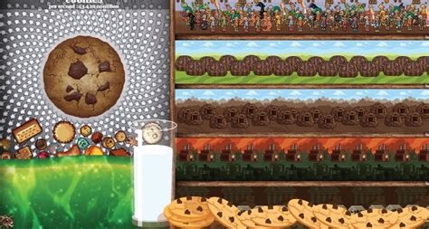 The French programmer Julien "Orteil" Thiennot released his incremental game Cookie Clicker in 2013. The game begins with the player clicking on a giant cookie. Each click, rewards player a single cookie. These cookies may be used to buy "cursors" and other "buildings" that continuously generate cookies after they are purchased.
