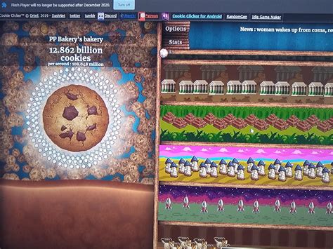 Cookie clicker reddit. Getting Started. First things first: the garden minigame is similar to other minigames where you need to use a sugar lump to upgrade the building to enable it (in this case, upgrade the farm one level). Secondly, getting a full garden is much easier when you have a lot of sugar lumps and a good CpS income since you'll be spending some resources ... 