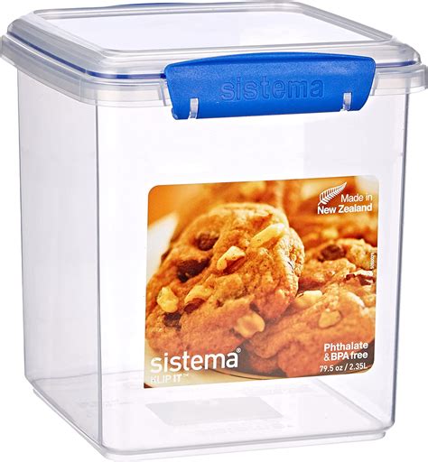 Cookie storage containers. Best Overall. LocknLock Container. Exceptional durability with a patented 4-hinge locking … 