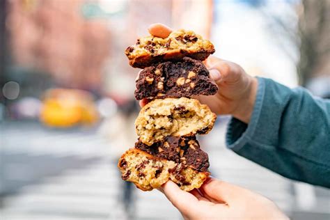Cookies nyc. Find out where to get the best cookies in New York City from 18 bakeries and coffee shops that offer a variety of flavors, textures, and sizes. From chocolate chip to … 