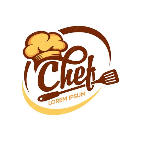 Cooking Vector Logo Design Template. Chef, Cook Or Stock Vector Image
