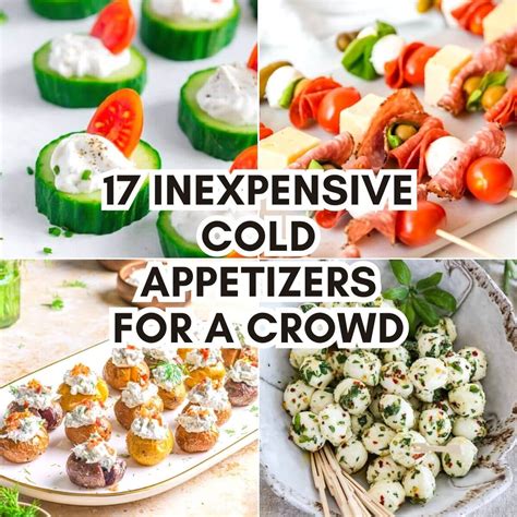 Cooking for a Crowd Appetizers
