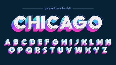 Cool 3D Font Download
