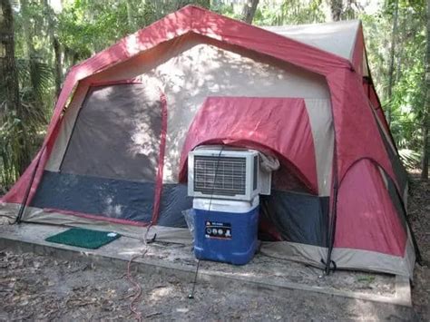 Cool Down Comfortably: Tent with Air Conditioner Slot Revolutionizes Camping