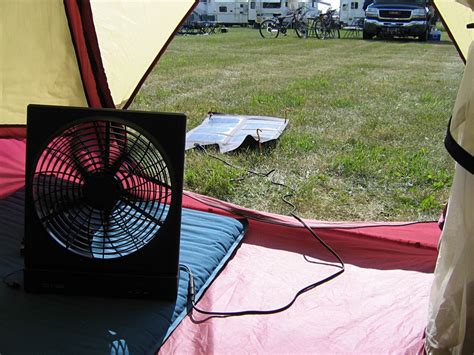 Cool Down Your Camping Adventures with Pop-Up Tent Fans