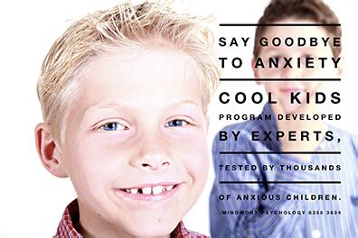 Cool Kids/Chilled Program for Anxiety - Mindworx Psychology