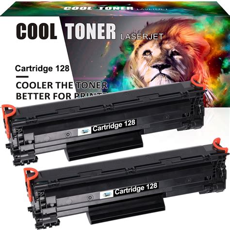 Cool Toner 2-Pack Compatible Toner Cartridge for Canon 128 CRG128 Toner …