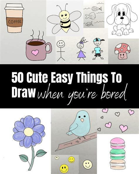 Cool and Easy Things to Draw Fun and Easy Things to Draw on Paper