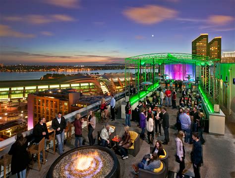 Cool bars in san diego. Waterfront Park is a 12-acre green expanse for children of all ages featuring playgrounds, sweeping bay views and a spectacular 830-foot-long fountain with water jets. You can fly kites, relax on grassy lawns and picnic at Embarcadero Marina Park North and Embarcadero Marina Park South. Located across from the Cruise Ship Terminal, Lane … 