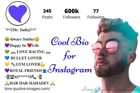 Cool bio. Here in this post, we have listed all types of Instagram bio for girls like Attitude, Stylish, Cute, VIP, Swag, Simple, Cool, Funny and more Instagram bio ideas for girls that you can copy and add to your Instagram profile. With InstaNavigator, you can view Instagram stories without anyone knowing. It’s a … 