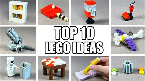 List of 20 Easy LEGO Builds For Kids. 1. LEGO Rubber Band Car. If you’re short of Technic pieces, this simple Lego build is a Lego set that has lots of fun ideas. You would need some rubber bands to make this. You can use this to create aLego rubber band car and also a bat-mobile.. 