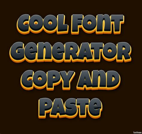 Cool fonts copy and paste.  Generate Fonts: The tool will automatically generate vari...