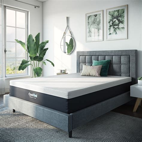 Cool gel memory foam mattress. Sleep consistently cool on the Novaform® 12" Soothe Support Gel Memory Foam Mattress. Cool-touch fibers in the cover instantly relax as all-night cooling gel memory foam helps you fall asleep faster and stay asleep longer. Uplifting support foam keeps you from sinking out of alignment. Premium base foam offers lasting. 