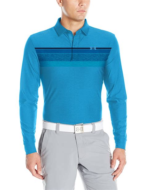 Cool golf shirts. Men's Golpher Golf Polo. $49.95. Golf polos help keep and create your swing. Slide into performance-enhancing softness in our collection of eye-catching golf shirts, made from breathable, high-stretch fabric technology for a lightweight feel along the entire green. 