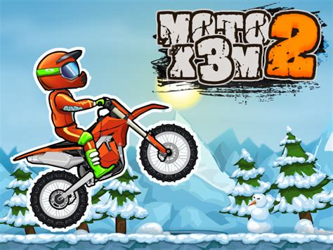 Moto X3M 2. Moto X3M is back!The great motocross 