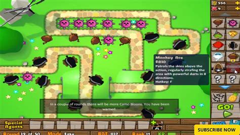 Bloons Tower Defense 4 Expansion is a fun endless tower defense game