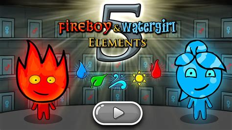 Fireboy and Watergirl Elements is a completely new game wi