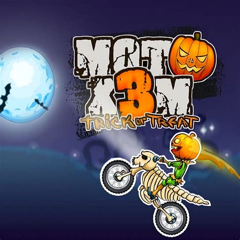 Το Moto X3M Spooky Land είναι άλλη μια συναρπαστική δόση του υπέροχου παιχνιδιού αγώνων ποδηλάτων και ακροβατικών, και μπορείτε να το παίξετε online και δωρεάν στο Silvergames.com. Αυτό έρχεται με ένα αστείο θέμα αποκριών, οπότε .... 